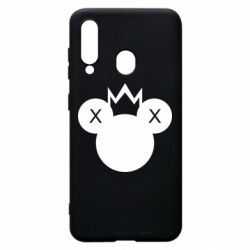 Чехол для Samsung A60 Mickey with a crown - PrintSalon