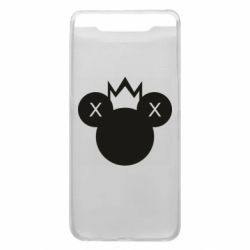 Чехол для Samsung A80 Mickey with a crown - PrintSalon