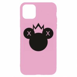 Чехол для iPhone 11 Mickey with a crown - PrintSalon