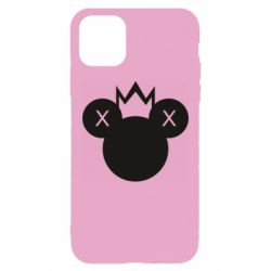 Чехол для iPhone 11 Pro Max Mickey with a crown - PrintSalon