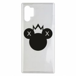 Чехол для Samsung Note 10 Plus Mickey with a crown