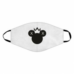 Маска многоразовая Mickey with a crown - PrintSalon