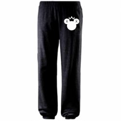 Штаны Mickey with a crown - PrintSalon