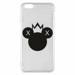 Чехол для iPhone 6 Plus/6S Plus Mickey with a crown