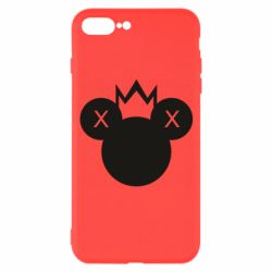 Чехол для iPhone 7 Plus Mickey with a crown