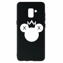 Чехол для Samsung A8+ 2018 Mickey with a crown - PrintSalon