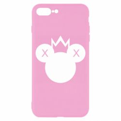 Чехол для iPhone 8 Plus Mickey with a crown - PrintSalon