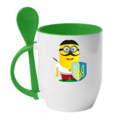 Чашка з ложкою Mignon Cossack Patriot - PrintSalon