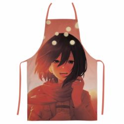 Фартух з 3D принтом Mikasa Ackerman hero - PrintSalon