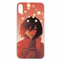 Чохол для iPhone Xs Max Mikasa Ackerman hero - PrintSalon