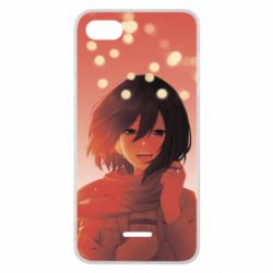 Чохол для Xiaomi Redmi 6A Mikasa Ackerman hero - PrintSalon