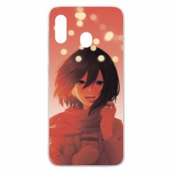 Чохол для Samsung A20 Mikasa Ackerman hero - PrintSalon