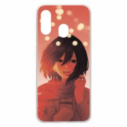 Чохол для Samsung A40 Mikasa Ackerman hero - PrintSalon
