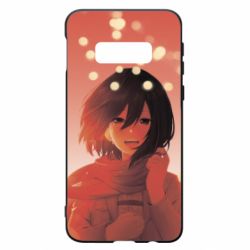 Чохол для Samsung S10e Mikasa Ackerman hero-PrintSalon Чохол для Samsung S10e Mikasa Ackerman hero