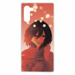 Чохол для Samsung Note 10 Mikasa Ackerman hero - PrintSalon