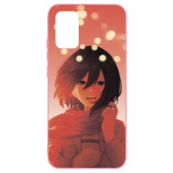 Чохол для Samsung A02s/M02s Mikasa Ackerman hero - PrintSalon