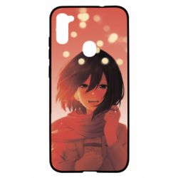 Чохол для Samsung A11 / M11 Mikasa Ackerman hero - PrintSalon