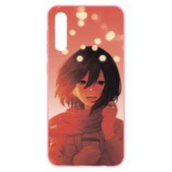 Чохол для Samsung A50 Mikasa Ackerman hero - PrintSalon