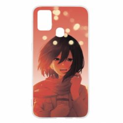 Чохол для Samsung M31 Mikasa Ackerman hero - PrintSalon