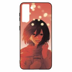 Чохол для Samsung S21 Ultra Mikasa Ackerman hero - PrintSalon