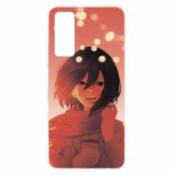 Чохол для Huawei P Smart 2021 Mikasa Ackerman hero - PrintSalon