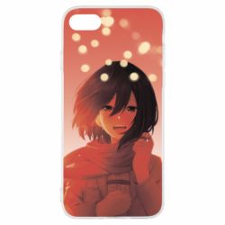 Чохол для iPhone 8 Mikasa Ackerman hero - PrintSalon