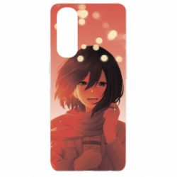 Чохол для Oppo Reno 4 Pro Mikasa Ackerman hero - PrintSalon