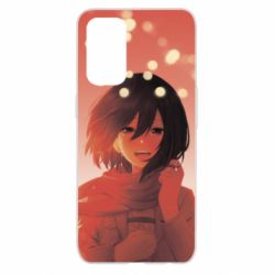 Чохол для Oppo Reno 5 4G Mikasa Ackerman hero - PrintSalon