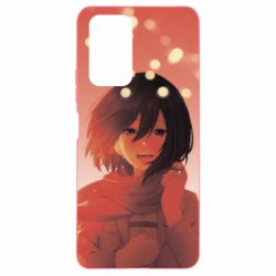 Чохол для Xiaomi Redmi Note 10 Pro Mikasa Ackerman hero - PrintSalon