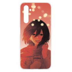 Чохол для Realme 6 Mikasa Ackerman hero - PrintSalon