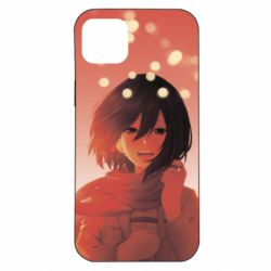 Чохол для iPhone 14 Plus Mikasa Ackerman hero - PrintSalon
