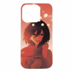 Чохол для iPhone 14 Pro Mikasa Ackerman hero - PrintSalon