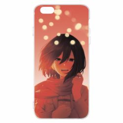 Чохол для iPhone 6 Plus/6S Plus Mikasa Ackerman hero - PrintSalon