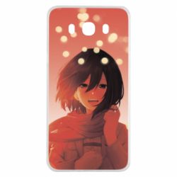 Чохол для Samsung J7 2016 Mikasa Ackerman hero - PrintSalon