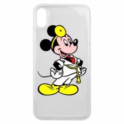 Чехол для iPhone Xs Max Микки Доктор - PrintSalon