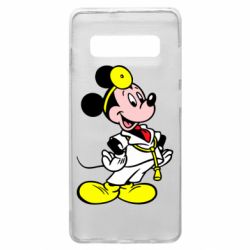 Чехол для Samsung S10+ Микки Доктор - PrintSalon