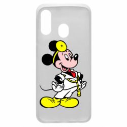 Чехол для Samsung A40 Микки Доктор - PrintSalon