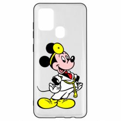 Чехол для Samsung A21s Микки Доктор - PrintSalon