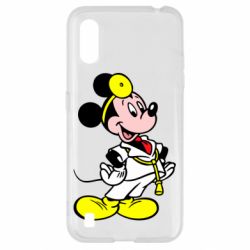 Чехол для Samsung A01/M01 Микки Доктор - PrintSalon