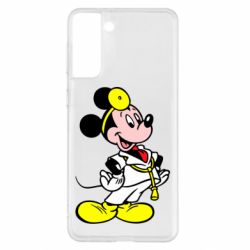 Чехол для Samsung S21+ Микки Доктор - PrintSalon