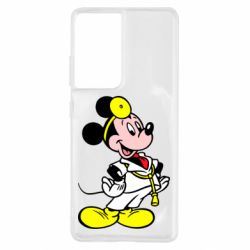 Чехол для Samsung S21 Ultra Микки Доктор - PrintSalon