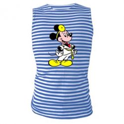 Майка-тельняшка Микки Доктор - PrintSalon