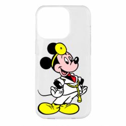 Чехол для iPhone 14 Pro Микки Доктор - PrintSalon