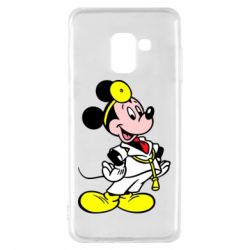 Чехол для Samsung A8 2018 Микки Доктор - PrintSalon