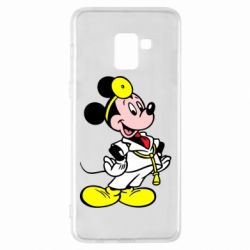 Чехол для Samsung A8+ 2018 Микки Доктор - PrintSalon