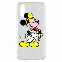 Чехол для Huawei P20 Микки Доктор - PrintSalon
