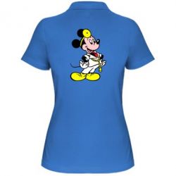 Женское поло Микки Доктор - PrintSalon