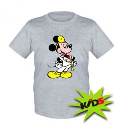 Детская футболка Микки Доктор - PrintSalon
