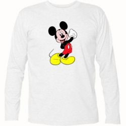 Футболка з довгим рукавом Міккі Маус - PrintSalon