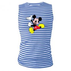 Майка-тільняшка Міккі Маус - PrintSalon